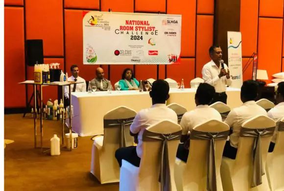 Hotel Show Colombo Room Stylist Challenge Training at Sheraton Hotel, Kosgoda.